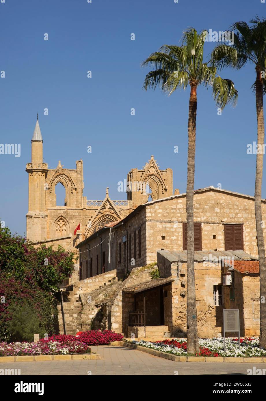 Il vecchio quartiere di Famagosta. Cipro Foto Stock