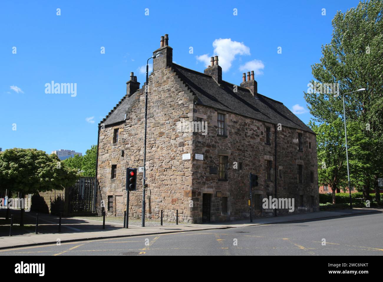 Provand's Lordship, la casa più antica della città di Glasgow, Scozia, Regno Unito, Europa Foto Stock