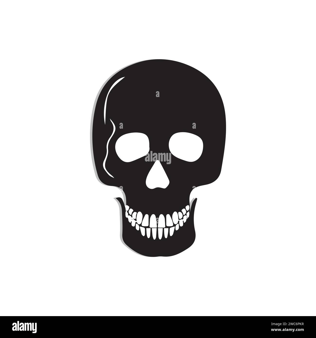 Design di icone fantasma, design di fantasmi spaventosi, icone di personaggi di Halloween. Icona vettore fantasma, variazione emotiva. Icona vettoriale piatta di Halloween Illustrazione Vettoriale