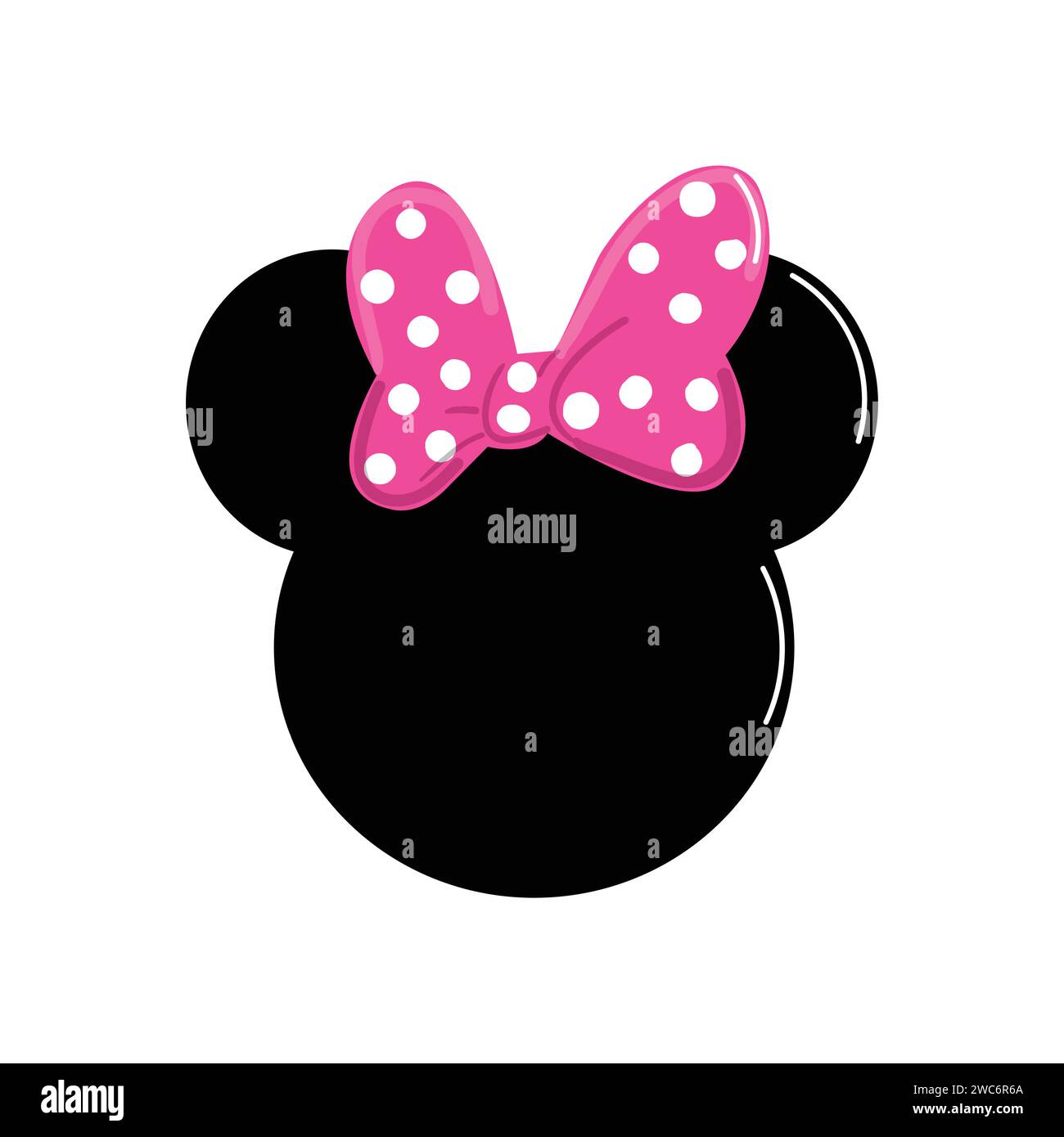 Illustrazione dell'elemento Minnie mouse Illustrazione Vettoriale