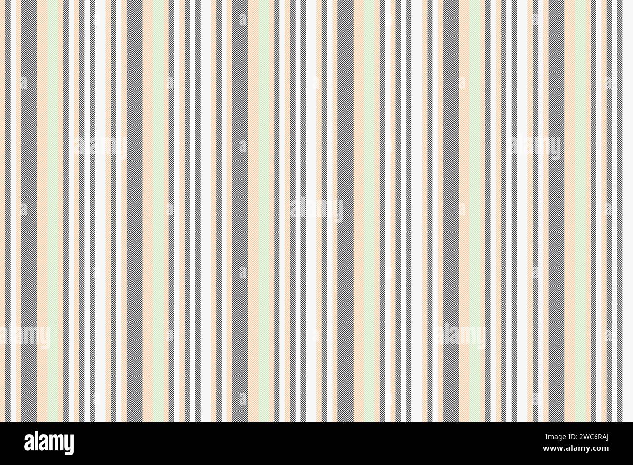 Motivo di sfondo alla moda verticale, linee vettoriali morbide senza cuciture. Tessuto a righe in piuma nei colori bianco e grigio. Illustrazione Vettoriale Motivo di sfondo alla moda verticale, linee vettoriali morbide senza cuciture. Tessuto a righe in piuma nei colori bianco e grigio. Illustrazione Vettoriale