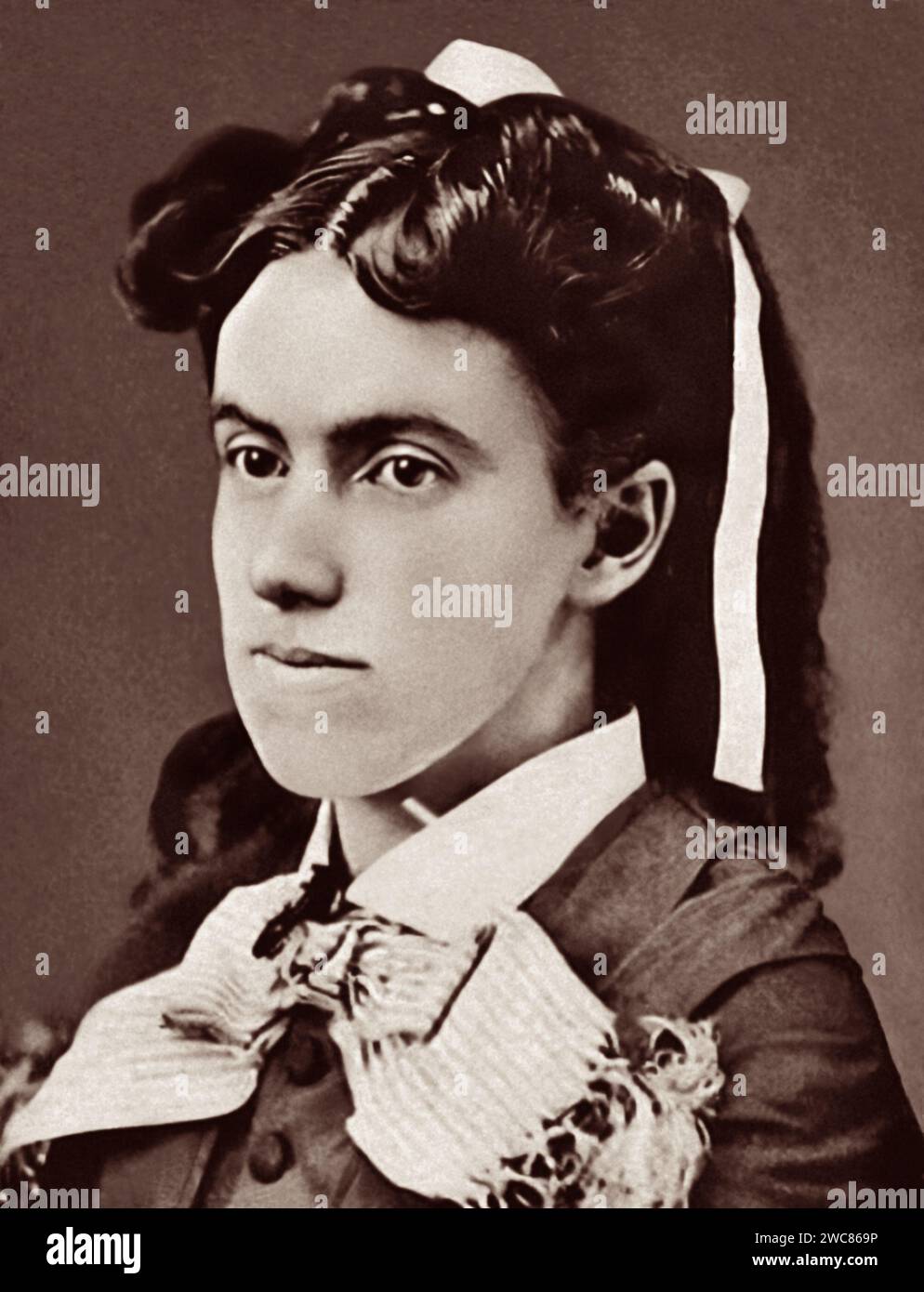 Charlotte Digges (Lottie) Moon (1840-1912) è stata una missionaria battista americana che ha trascorso quasi 40 anni in Cina impegnata in missioni cristiane per portare il Vangelo di Cristo al popolo cinese. Foto Stock