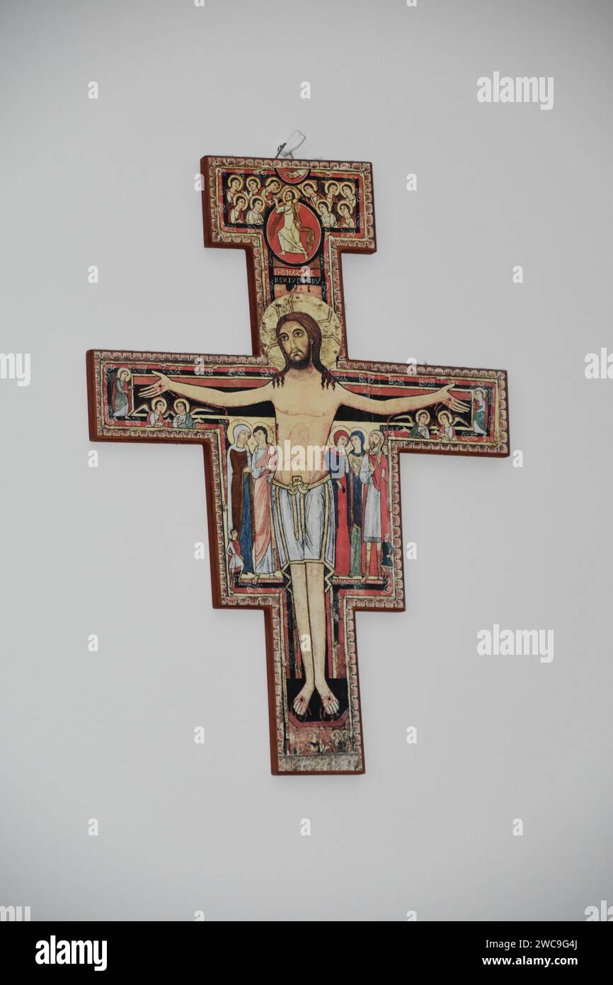Une croix chrétienne Foto Stock