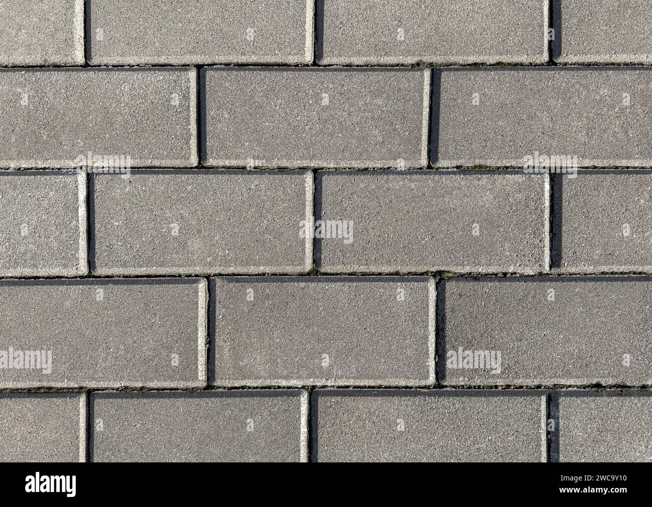 Consistenza di pietre di pavimentazione classiche. Foto Stock