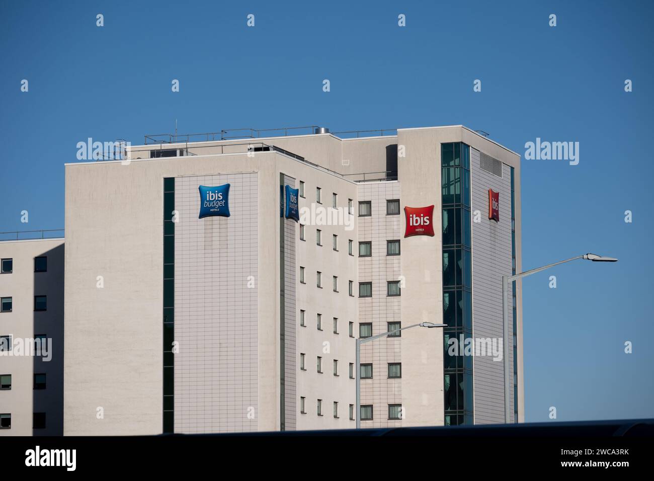 Hotel ibis, Birmingham Airport, Regno Unito Foto Stock