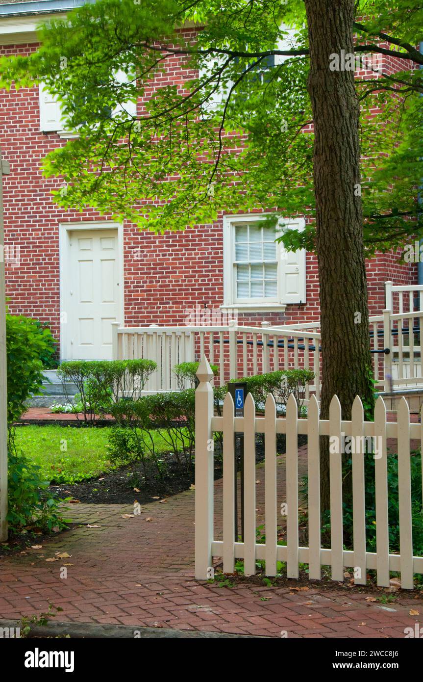 Pemberton House, Independence National Historical Park, Philadelphia, Pennsylvania Foto Stock