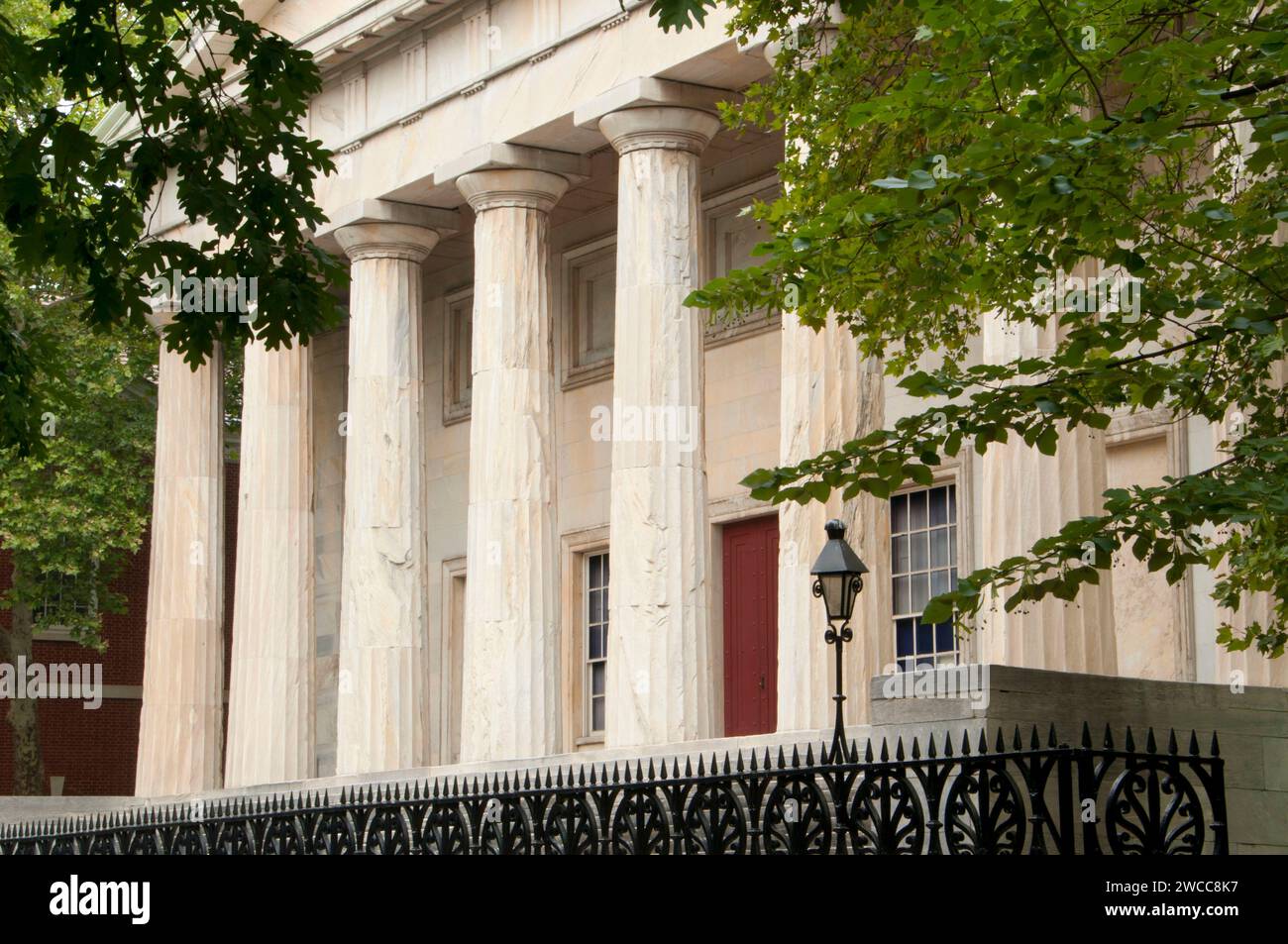 La seconda banca degli Stati Uniti, l'Independence National Historical Park, Philadelphia, Pennsylvania Foto Stock