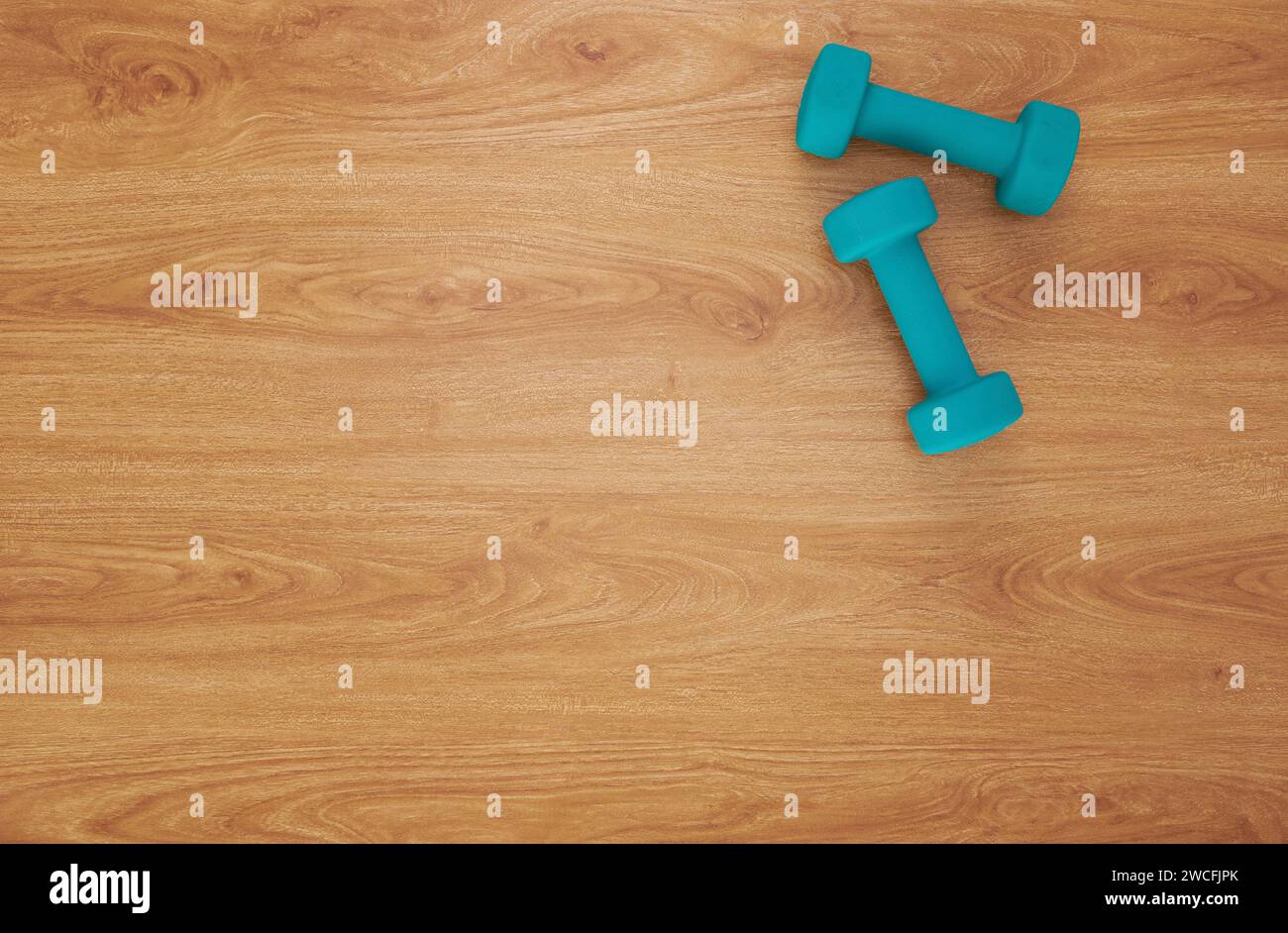 manubri e home gym Foto Stock