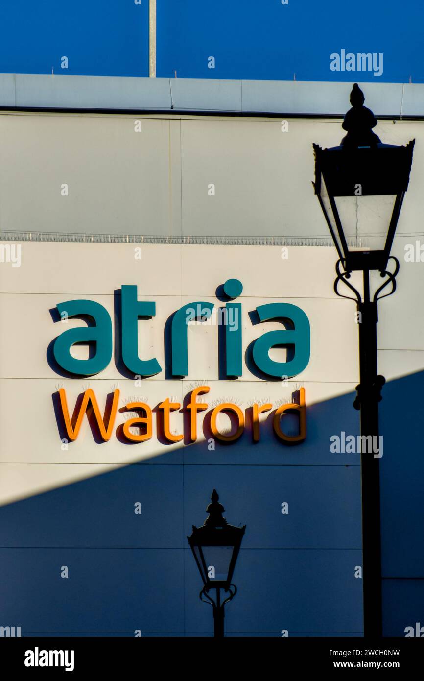 Atria Watford Shopping Centre, Watford, Hertfordshire, Inghilterra, Regno Unito Foto Stock