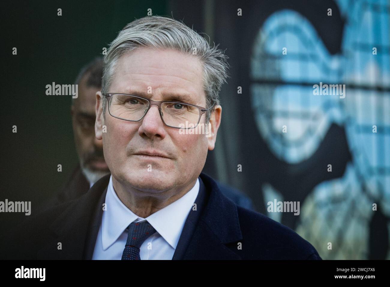 Londra, Regno Unito. 16 gennaio 2024. Sir Keir Starmer, leader del Partito Laburista, partecipa al servizio del Ringraziamento per l'ex presidente della camera dei comuni, Betty Boothroyd, morta l'anno scorso. Il servizio si tenne nella chiesa di St Margaret a Westminster. Crediti: Imageplotter/Alamy Live News Foto Stock
