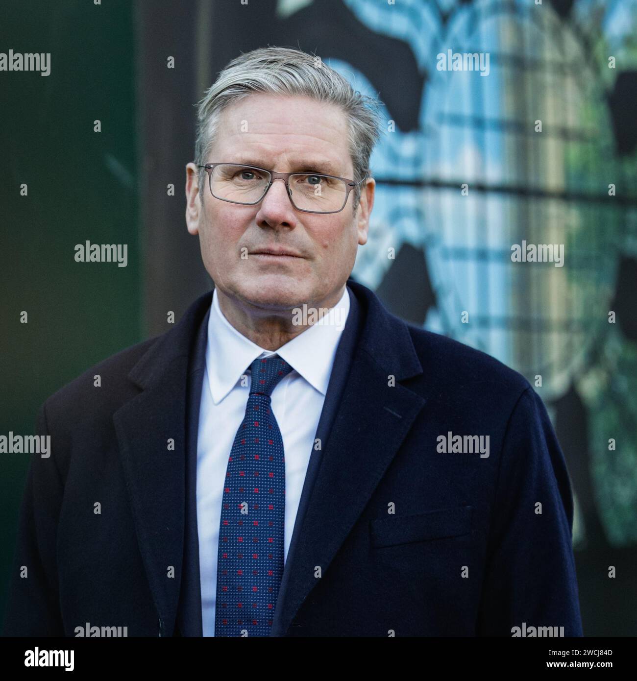 Londra, Regno Unito. 16 gennaio 2024. Sir Keir Starmer, leader del Partito Laburista, partecipa al servizio del Ringraziamento per l'ex presidente della camera dei comuni, Betty Boothroyd, morta l'anno scorso. Il servizio si tenne nella chiesa di St Margaret a Westminster. Crediti: Imageplotter/Alamy Live News Foto Stock