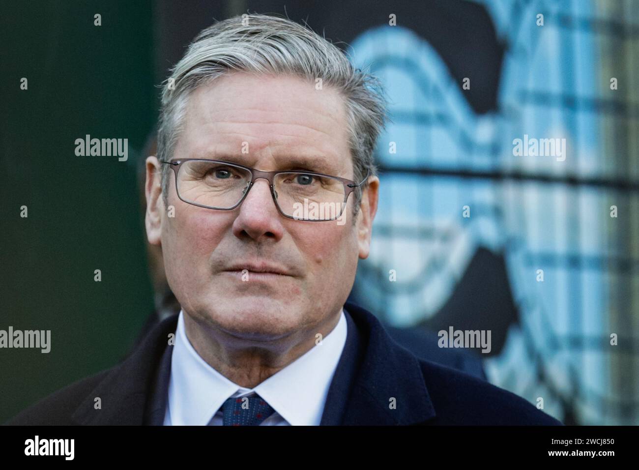 Londra, Regno Unito. 16 gennaio 2024. Sir Keir Starmer, leader del Partito Laburista, partecipa al servizio del Ringraziamento per l'ex presidente della camera dei comuni, Betty Boothroyd, morta l'anno scorso. Il servizio si tenne nella chiesa di St Margaret a Westminster. Crediti: Imageplotter/Alamy Live News Foto Stock