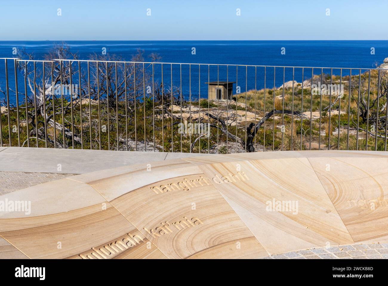 Aperto di recente nel 2023. Fairfax Walk and Lookouts at North Head, Manly, Sydney, New South Wales. Foto Stock