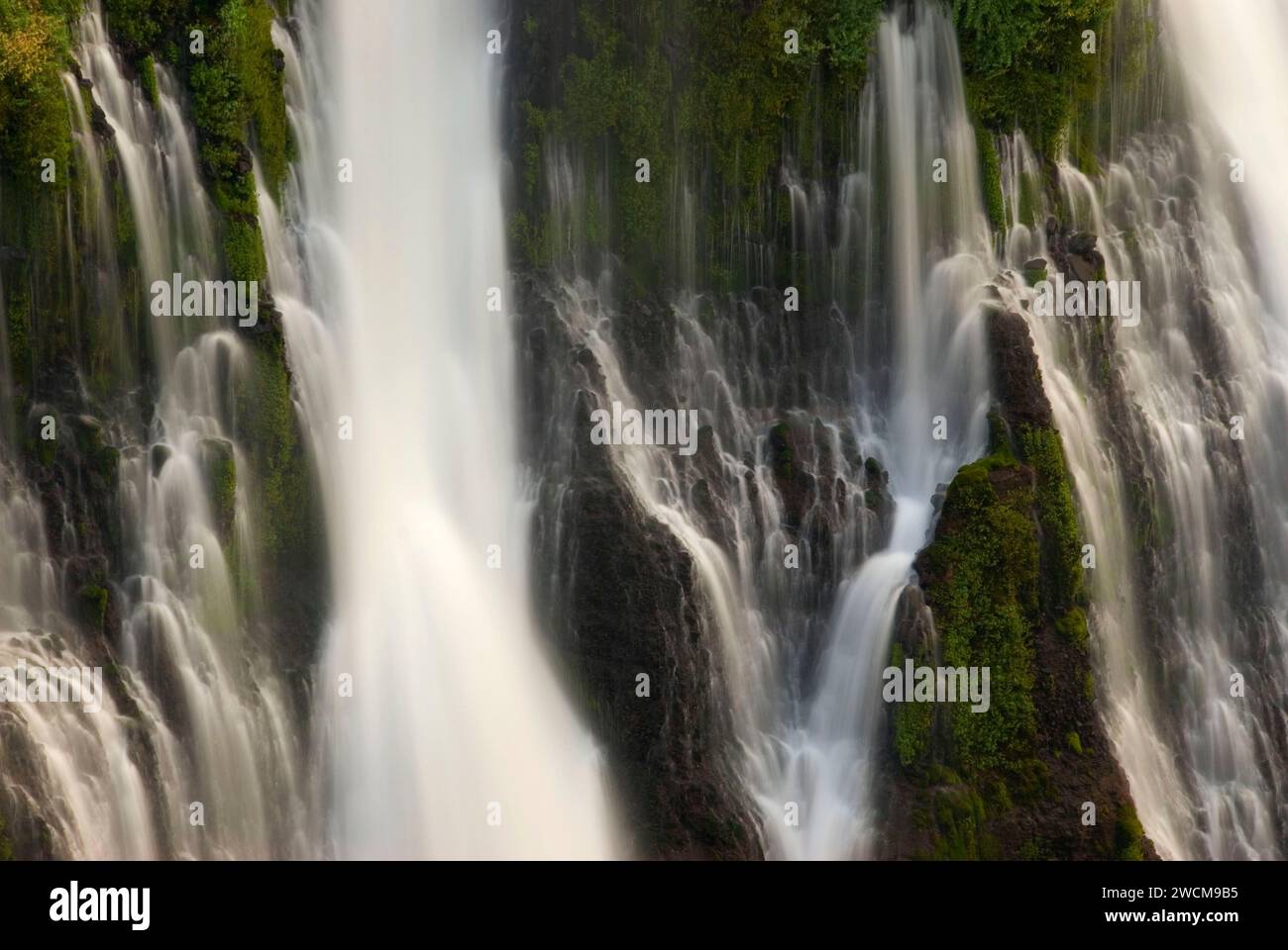 Burney Falls, McArthur-Burney Falls State Park, California Foto Stock