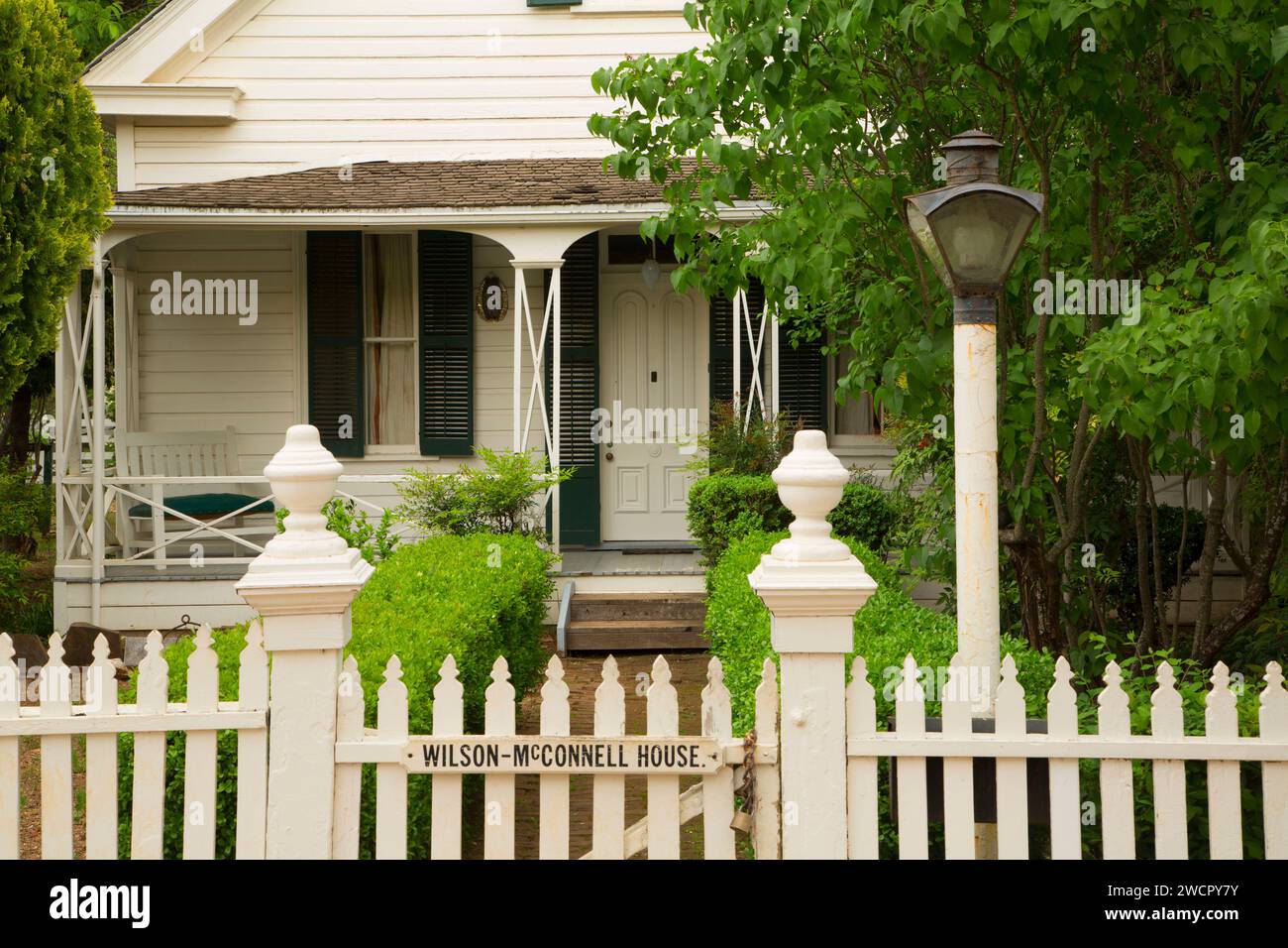 Wilson-McConnell House, Columbia State Historic Park, California Foto Stock