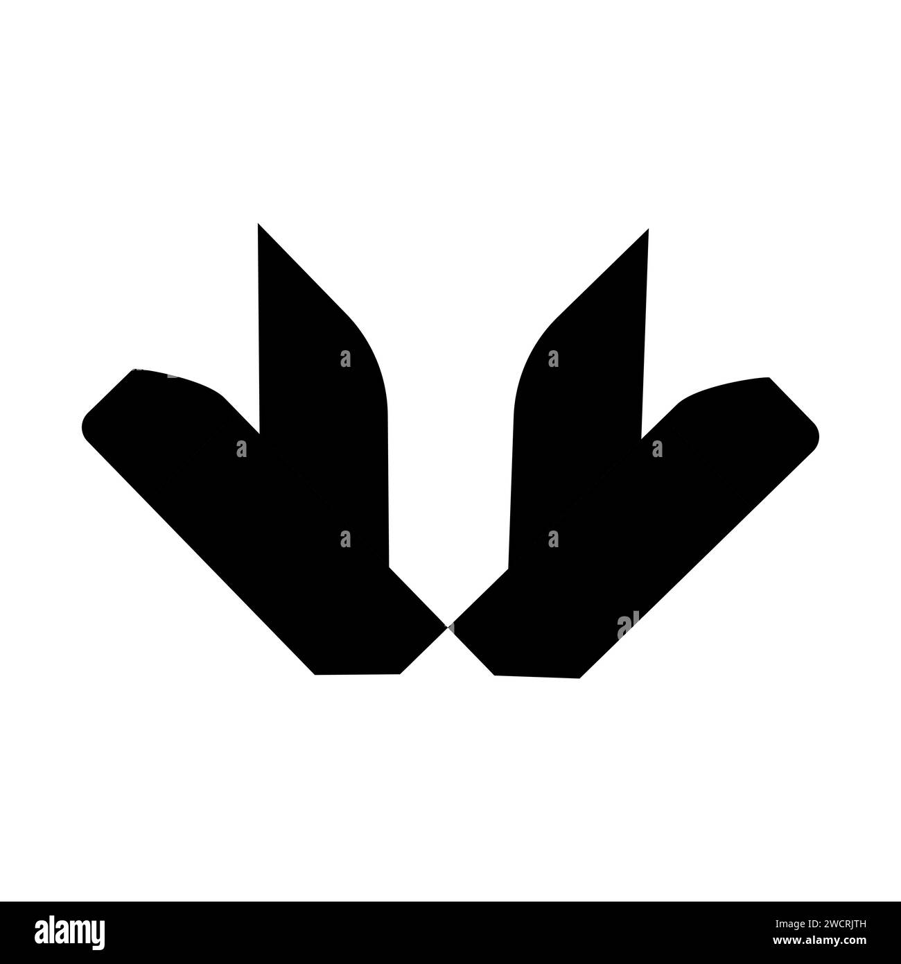 Sarebbe perfetto per il marchio dell'azienda o per qualsiasi tipo di soggetto correlato a animali, animali selvatici o altri Illustrazione Vettoriale