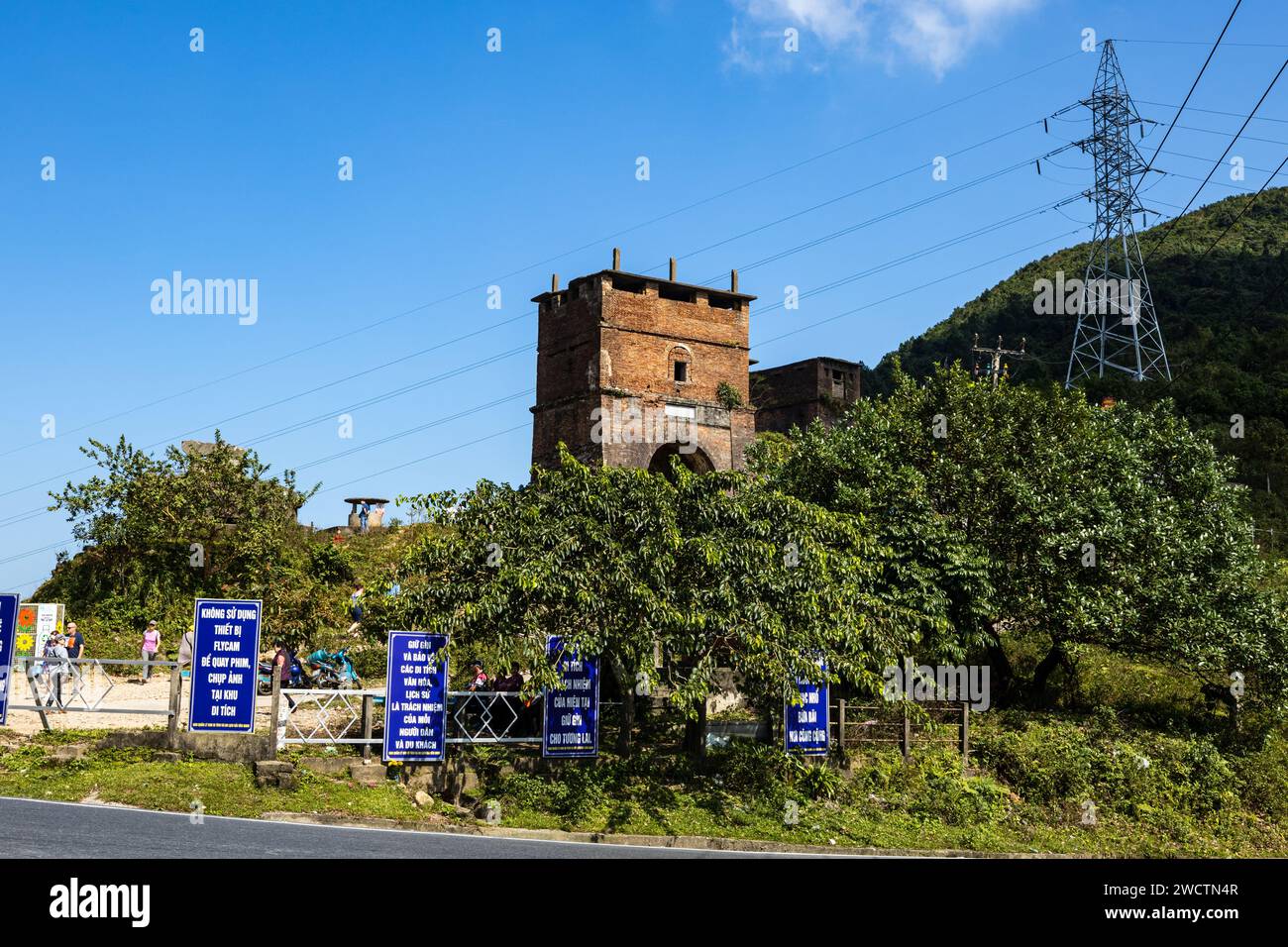Il passo hai Van in Vietnam Foto Stock