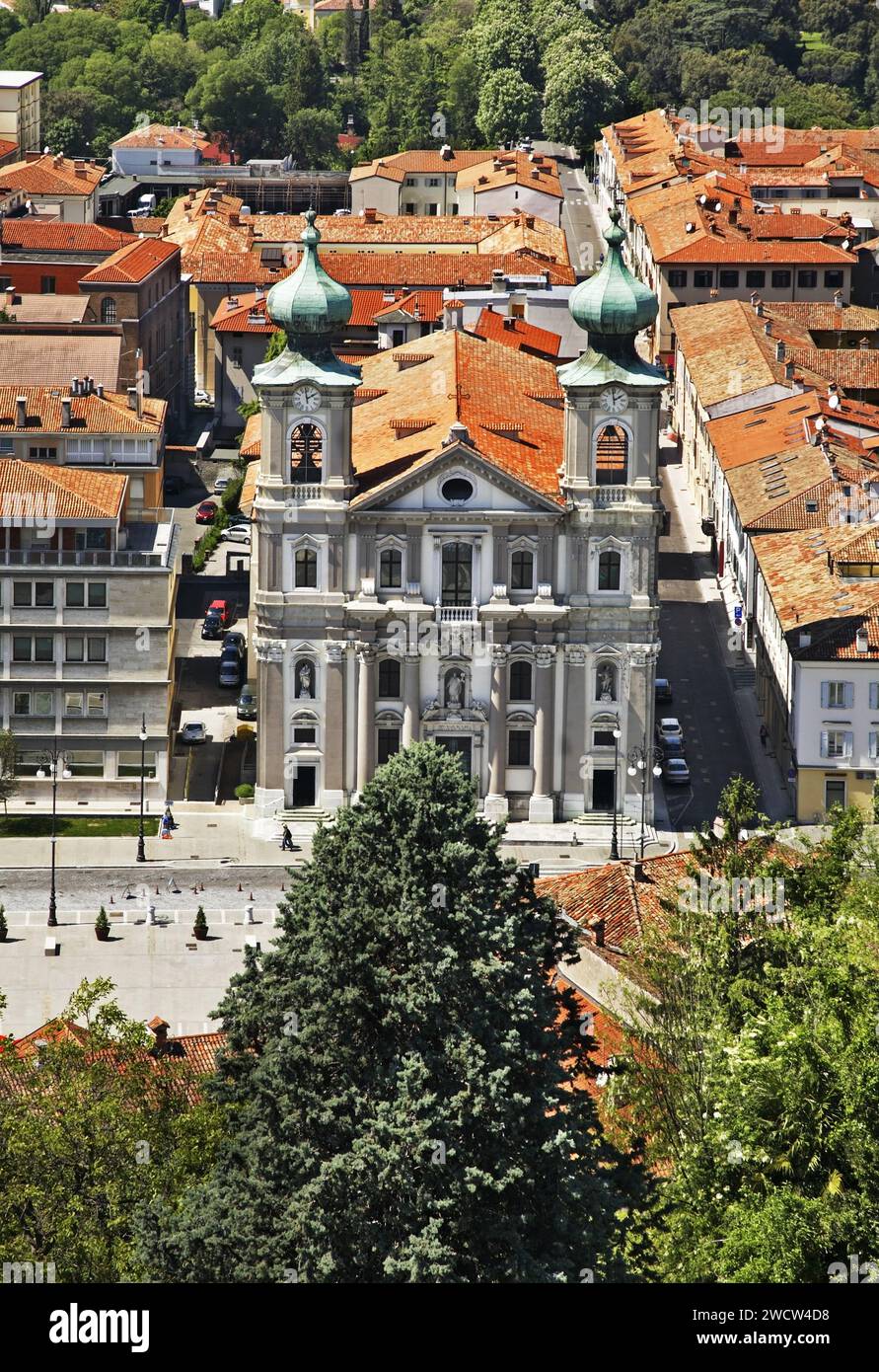 Chiesa di Sant Ignazio a Gorizia. Italia Foto Stock