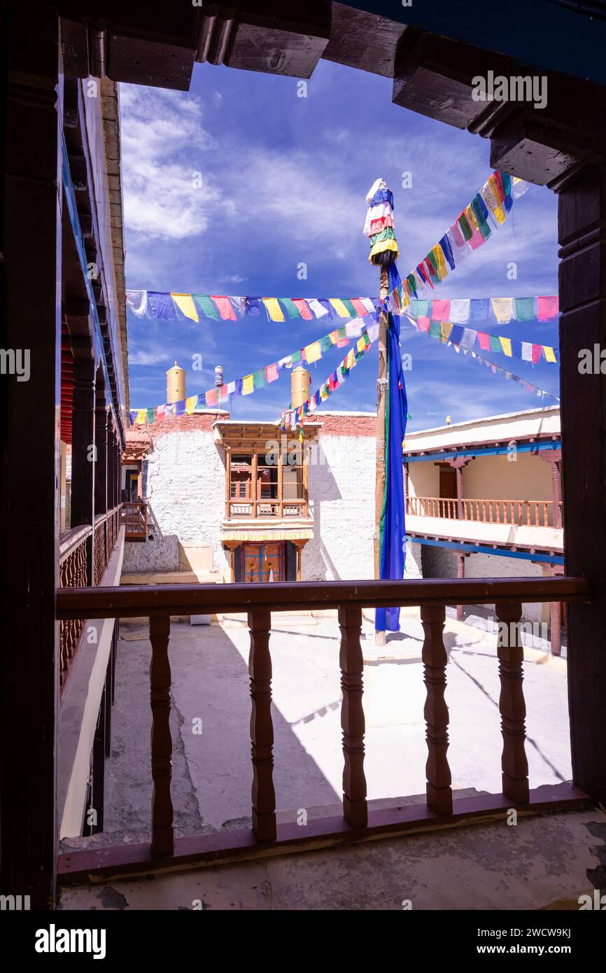 Monastero di Hanle (Gompa), Ladakh, India Foto Stock