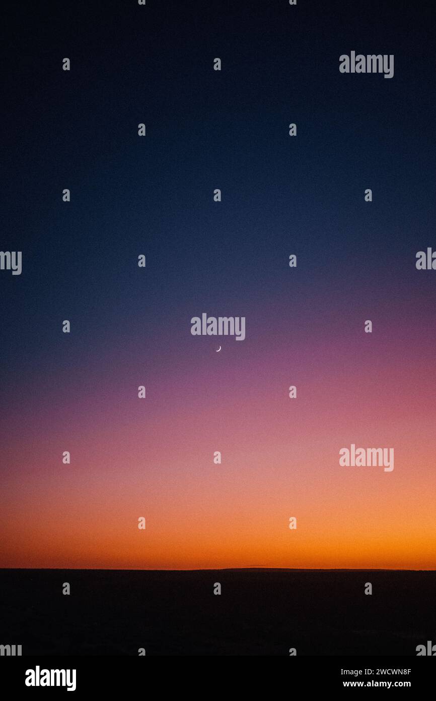 Splendido cielo blu Foto Stock