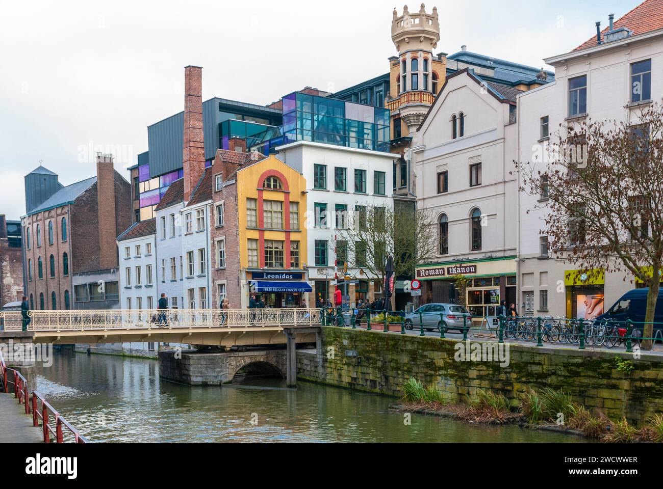 Gante, Belgio, Europa Foto Stock