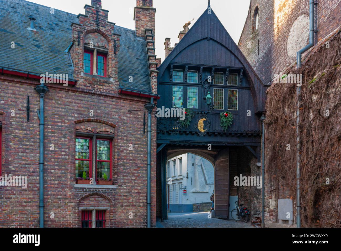 Brujas, Brugge, Belgio, Europa Foto Stock