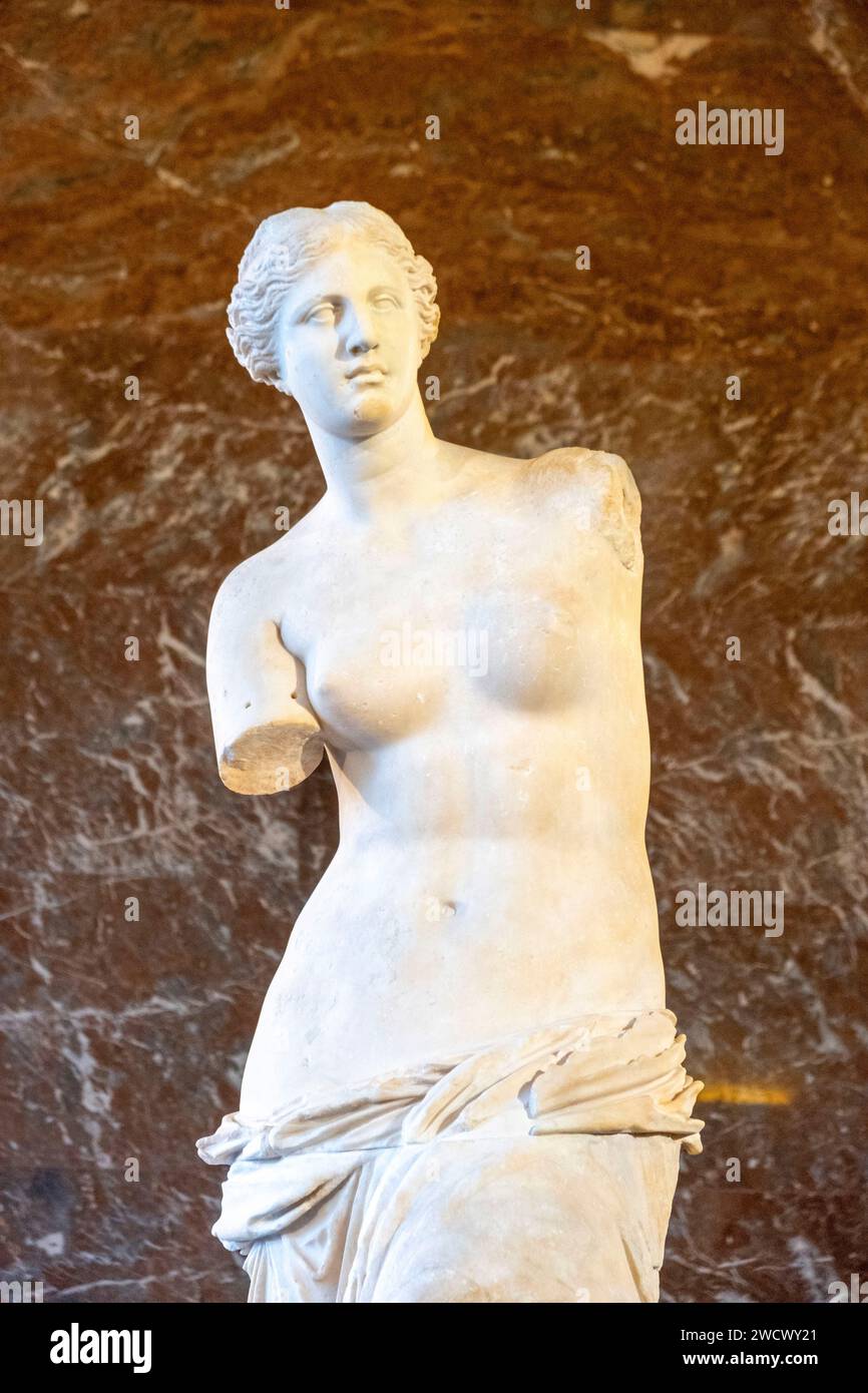 Francia, Parigi, il museo del Louvre, Venere di Milo Foto Stock