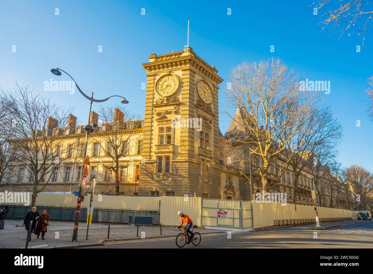 Francia, Parigi, Ilot Saint Germain che ospita parte del Ministero delle forze Armate Foto Stock