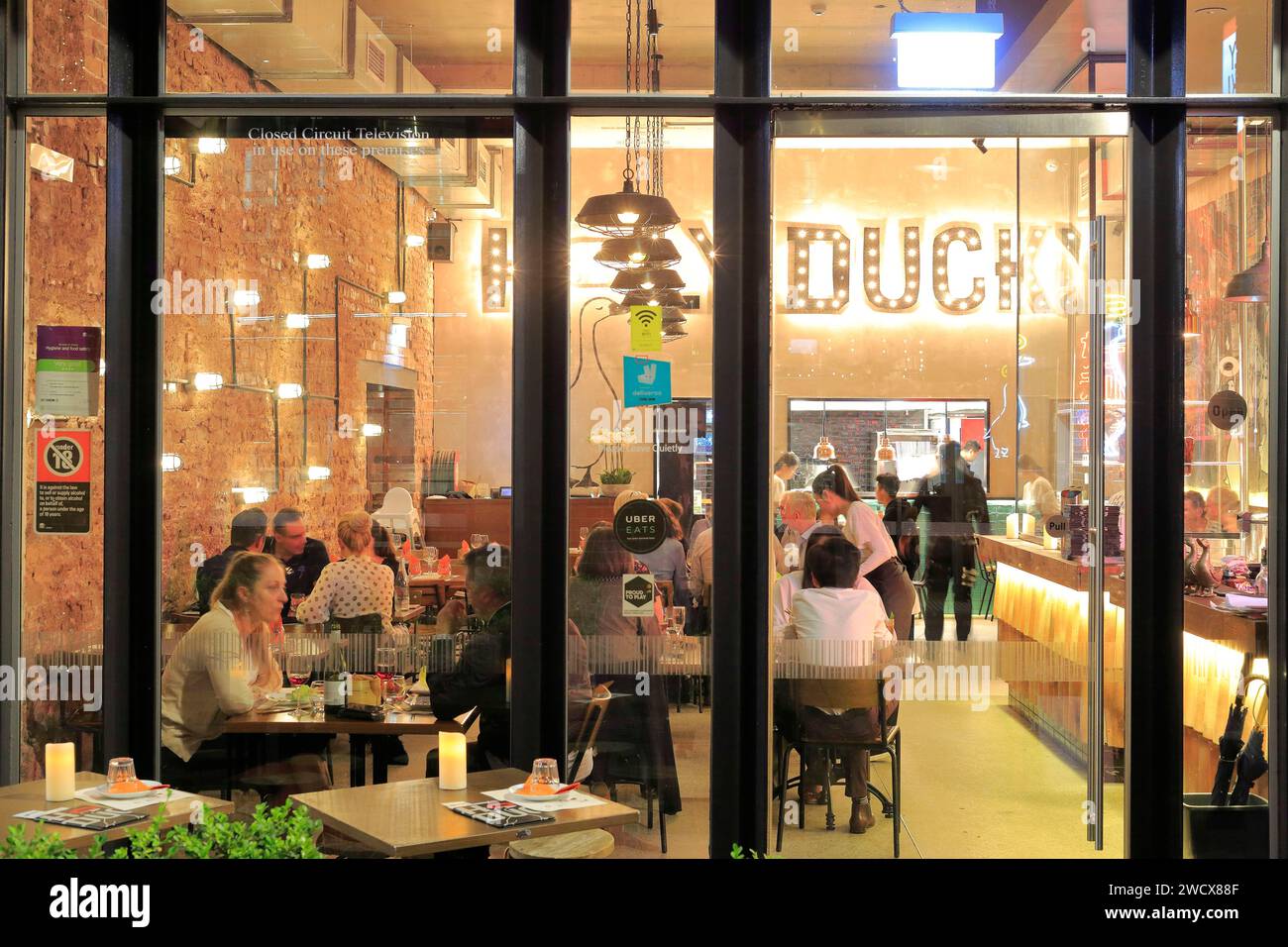 Australia, nuovo Galles del Sud, Sydney, quartiere Chippendale, ristorante cinese Holy Duck! Foto Stock