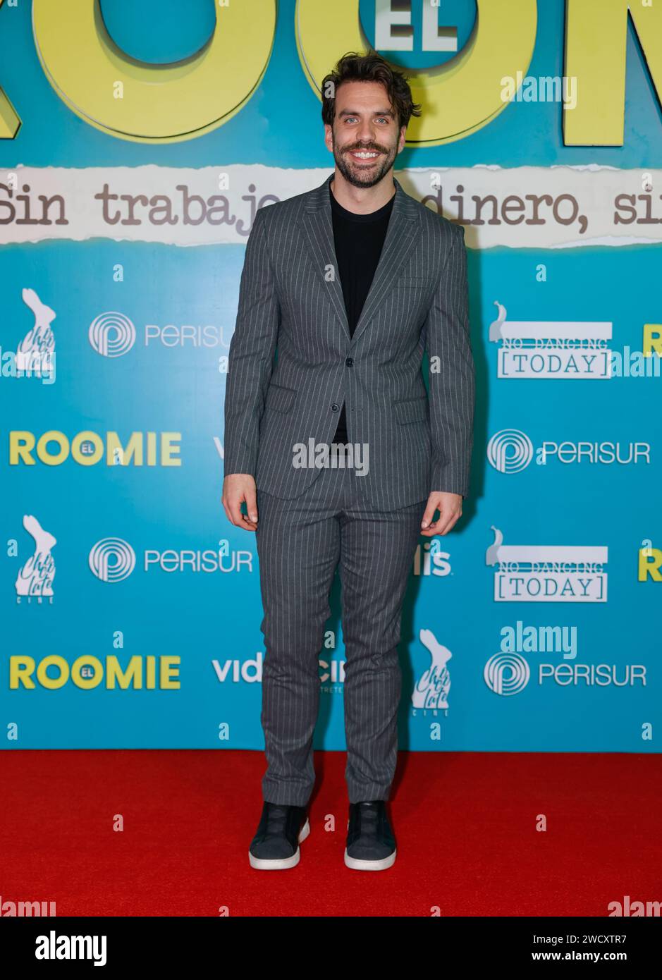 Città del Messico, Messico. 16 gennaio 2024. 16 gennaio 2024, città del Messico, Messico: Giuseppe gamba partecipa al Red carpet della première cinematografica di cinepolis Perisur. Il 16 gennaio 2024 a città del Messico, Messico. (Foto di Luis Marin/ Eyepix/Sipa USA) credito: SIPA USA/Alamy Live News Foto Stock Città del Messico, Messico. 16 gennaio 2024. 16 gennaio 2024, città del Messico, Messico: Giuseppe gamba partecipa al Red carpet della première cinematografica di cinepolis Perisur. Il 16 gennaio 2024 a città del Messico, Messico. (Foto di Luis Marin/ Eyepix/Sipa USA) credito: SIPA USA/Alamy Live News Foto Stock