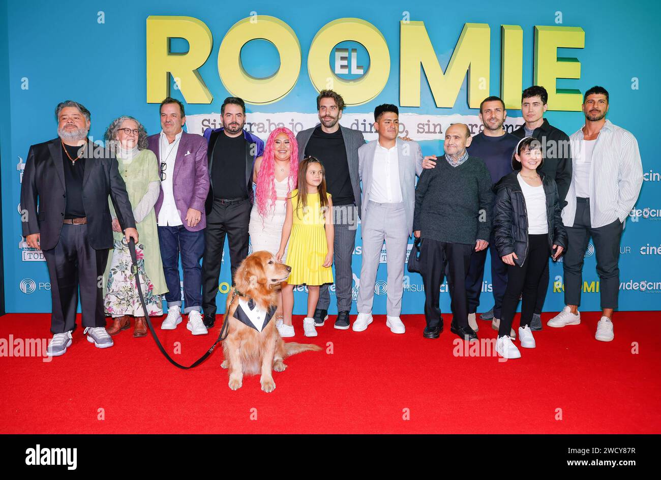 The Roomie Film Premiere 16 gennaio 2024, città del Messico, Messico: L-R Jorge Aragon, Concepcion Taboada, Pedro Pablo Ibarra, Jose Eduardo Derbez, Herlanlly Rodriguez, Giuseppe gamba, Edgar Vivar, Carlos ferro, Danilo Carrera, Uriel del Toro assistono al Red carpet della première cinematografica del roomie a cinepolis Perisur. Città del Messico Messico Copyright: XLuisxMarinxxEyepixxGroupx Foto Stock The Roomie Film Premiere 16 gennaio 2024, città del Messico, Messico: L-R Jorge Aragon, Concepcion Taboada, Pedro Pablo Ibarra, Jose Eduardo Derbez, Herlanlly Rodriguez, Giuseppe gamba, Edgar Vivar, Carlos ferro, Danilo Carrera, Uriel del Toro assistono al Red carpet della première cinematografica del roomie a cinepolis Perisur. Città del Messico Messico Copyright: XLuisxMarinxxEyepixxGroupx Foto Stock