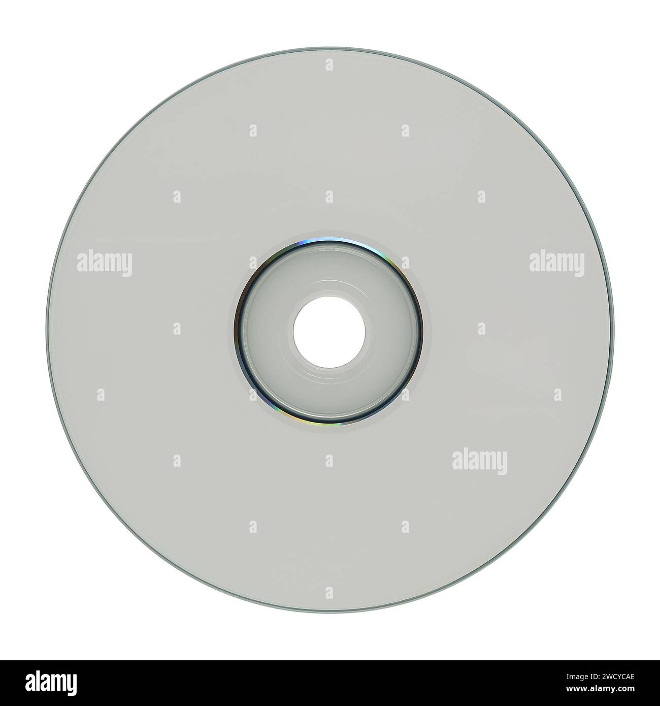cd vuoto isolato Foto Stock