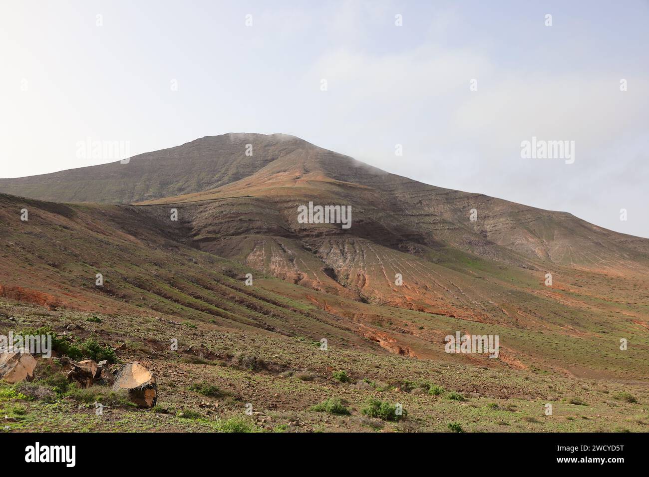 Il parco rurale di Betancuria è un'area naturale protetta spagnola situata sull'isola di Fuerteventura, nelle Isole Canarie Foto Stock