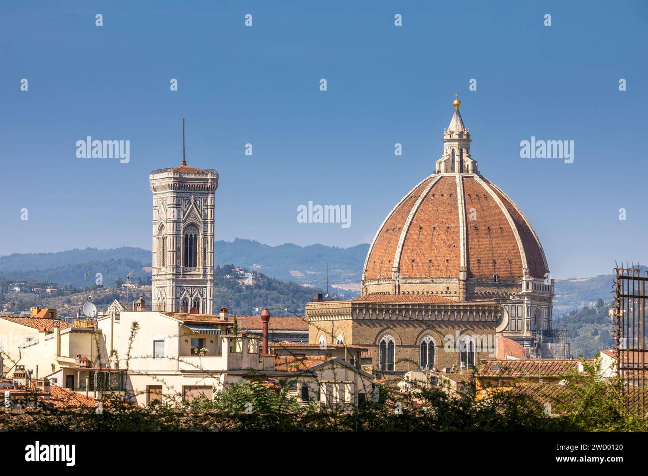 Firenze, Italia - 16 luglio 2023: Duomo, cattedrale di Santa Maria del Fiore a Firenze, Italia Foto Stock