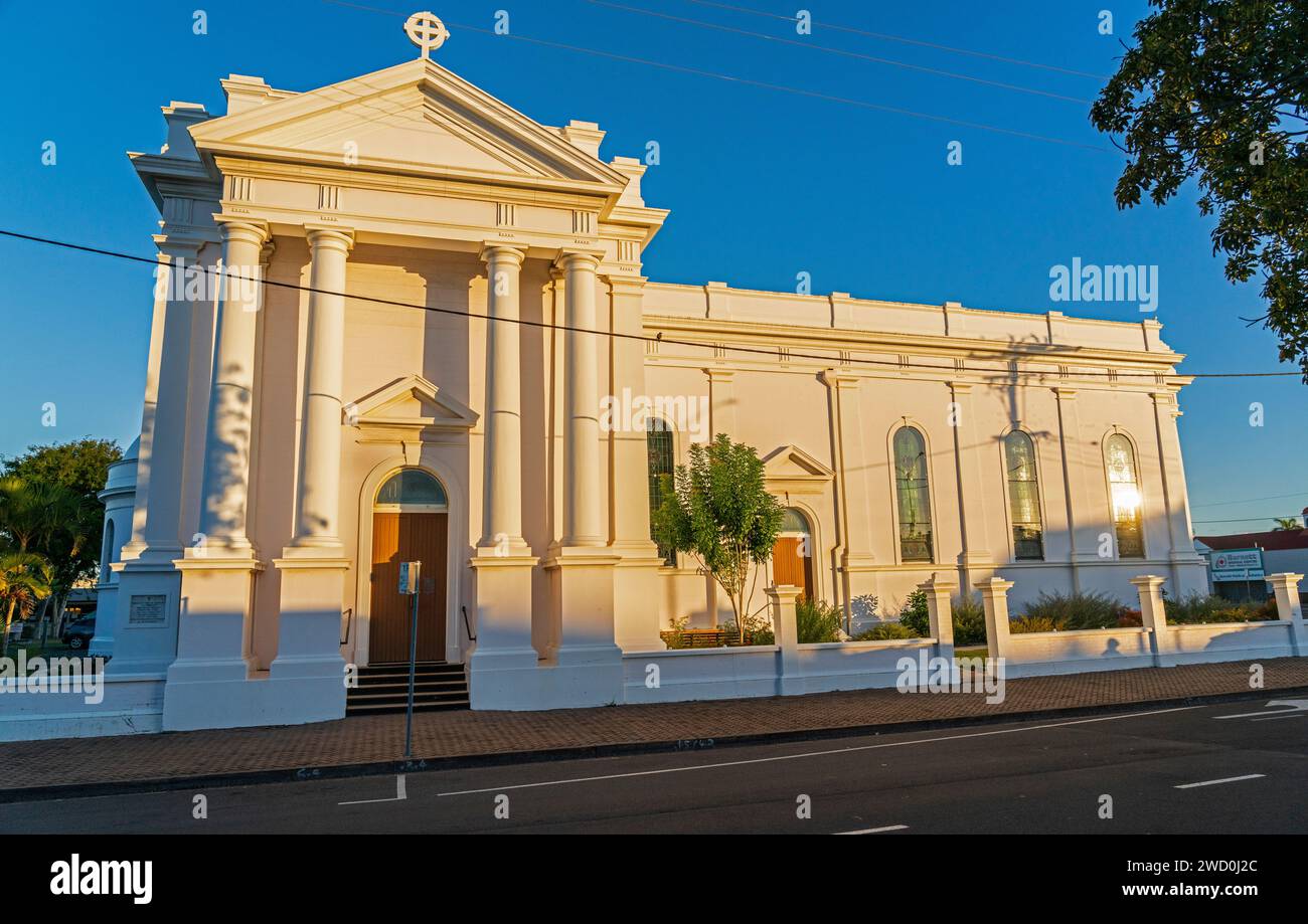 Chiesa cattolica del Santo Rosario a Bundaberg Central, QLD 4670 Foto Stock