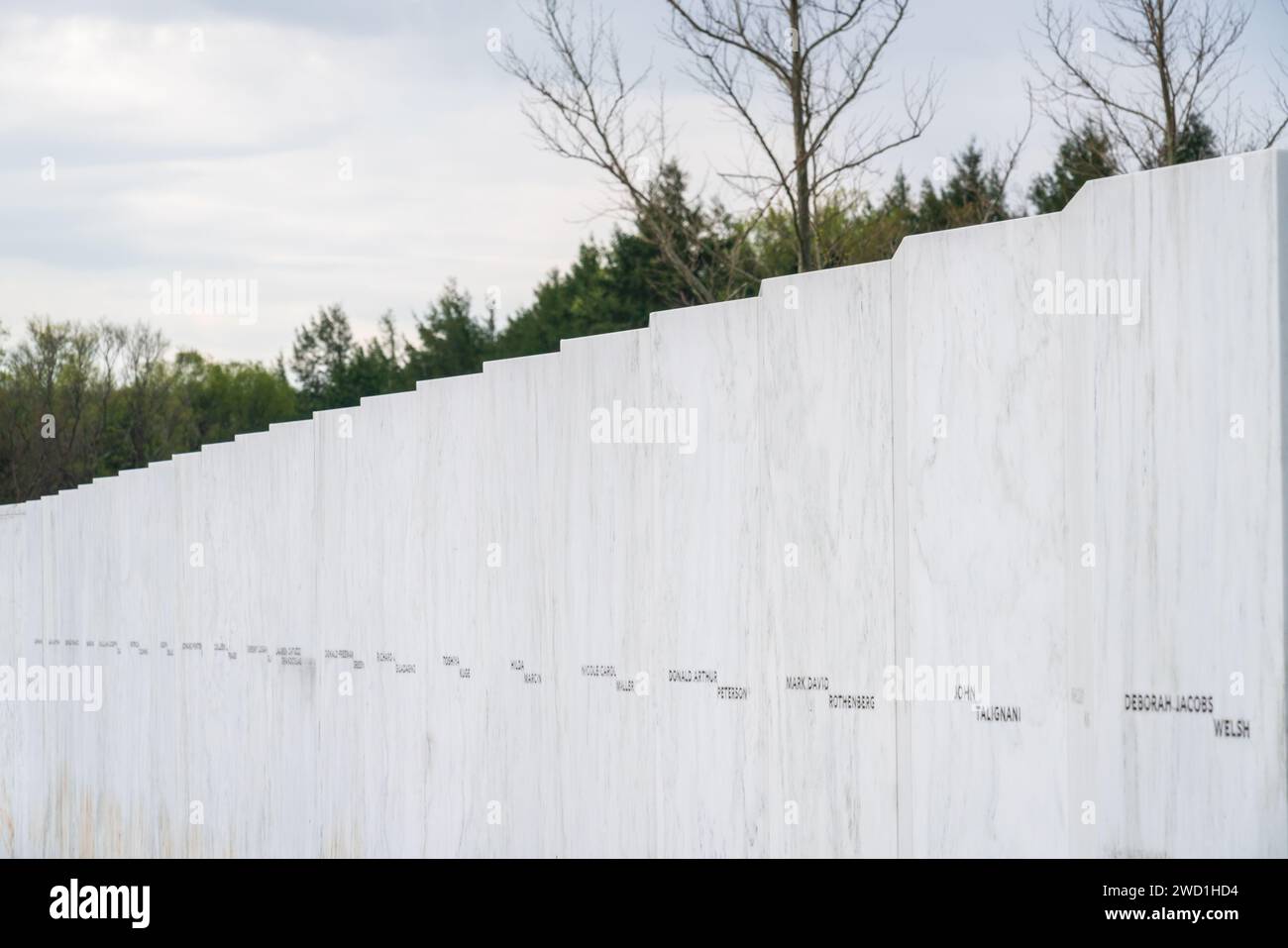 Flight 93 National Memorial, Memorial Park in Pennsylvania, 11 settembre 911, Pennsylavania Foto Stock