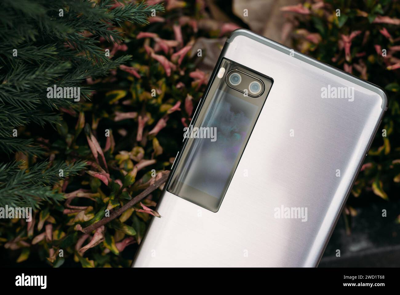 HCMC, VN - gennaio 2024. Smartphone Meizu Pro 7 Plus Foto Stock