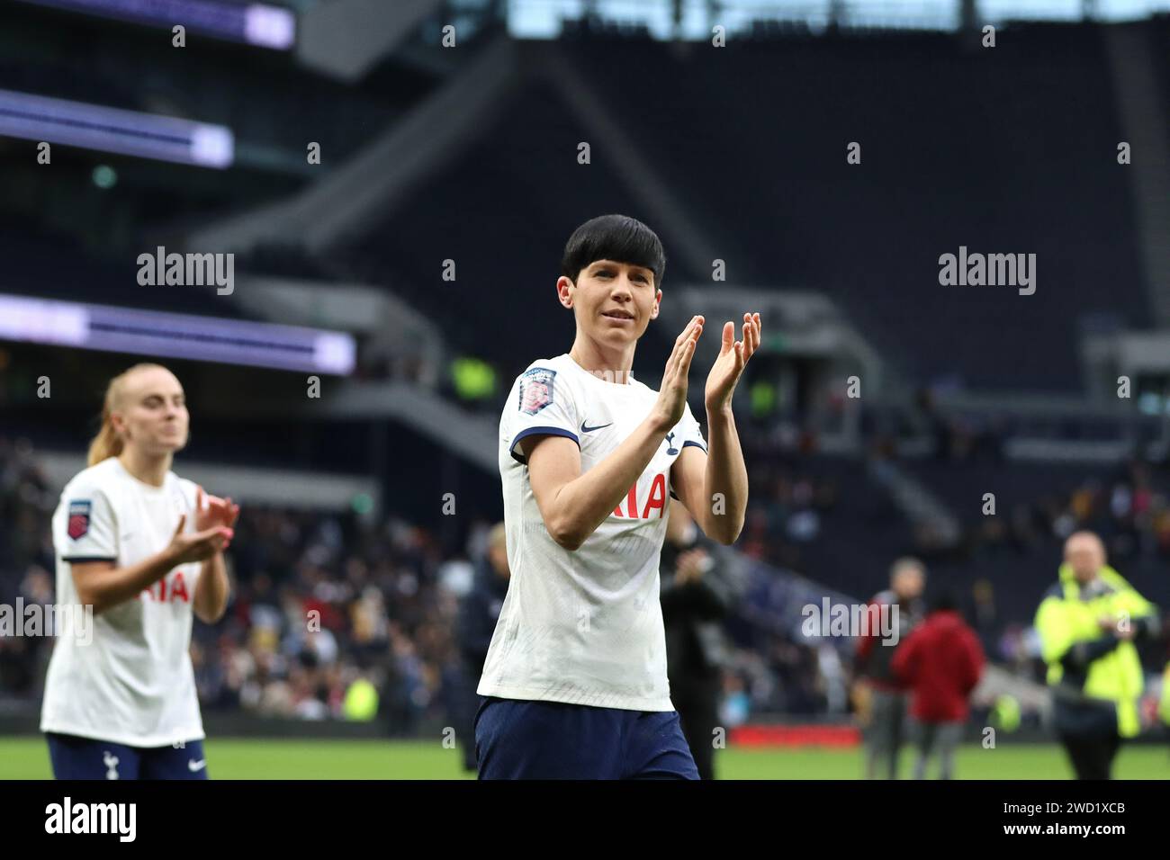 Ashleigh Neville 16/12/2023 WSL Tottenham Hotspur donne contro Arsenal Women Foto Stock