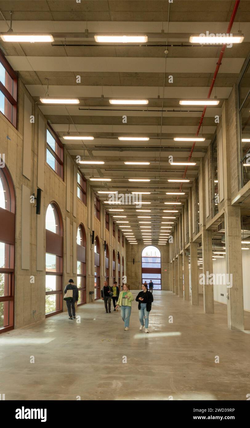 Powerhouse Arts Fabrication Facilities nel quartiere Gowanus di Brooklyn, New York Foto Stock