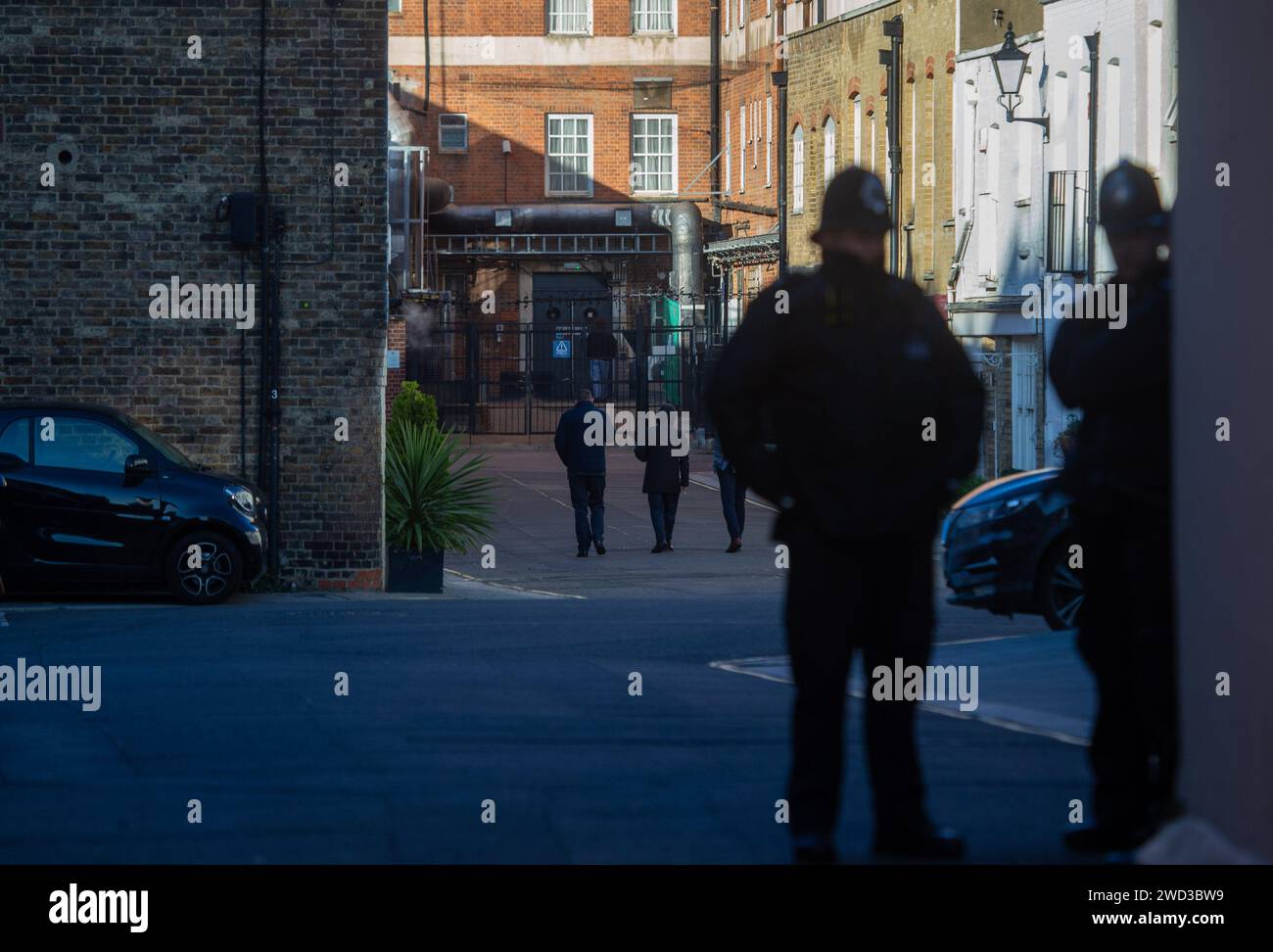 Londra, Inghilterra, Regno Unito. 18 gennaio 2024. La London Clinic, theÂ ospedale privato dove CATHERINE Princess of Wales si sta riprendendo dalla chirurgia addominale. (Immagine di credito: © Tayfun salci/ZUMA Press Wire) SOLO USO EDITORIALE! Non per USO commerciale! Foto Stock