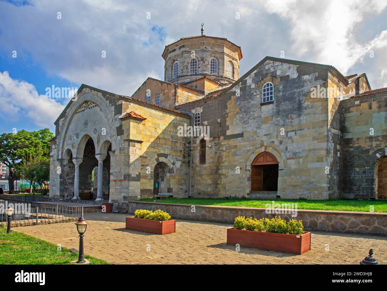 Ex chiesa greco-ortodossa Hagia Sophia a Trabzon. Turchia Foto Stock
