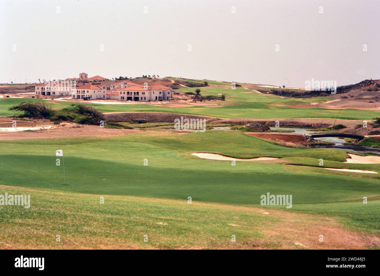 Campo da golf Tierra del Sol / villa aperta a metà del 1995 sulla costa settentrionale di Aruba, California. 1995 si prega di credito fotografo: Joan Iaconetti Foto Stock