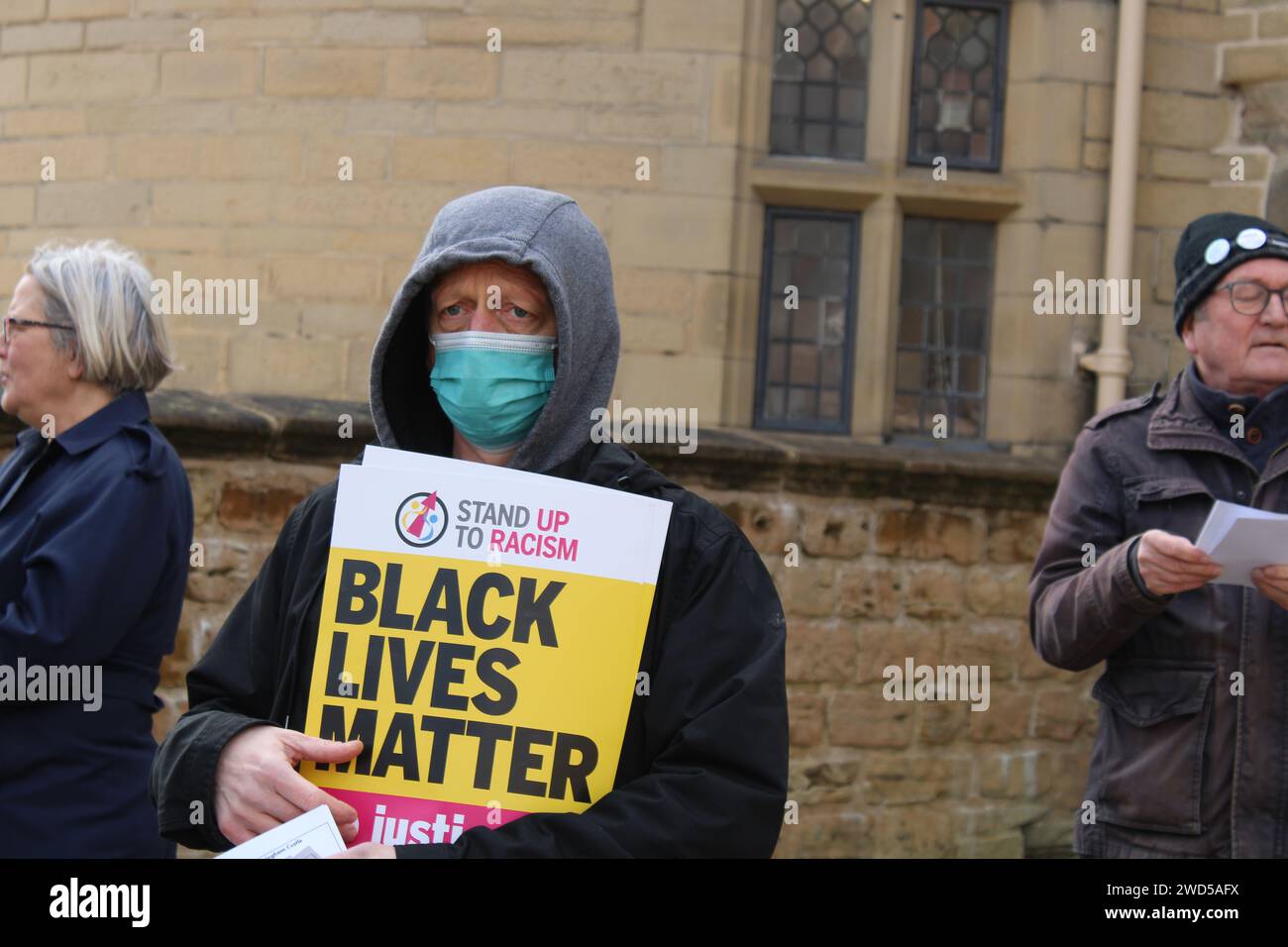 black lives matter protest 2023 Foto Stock