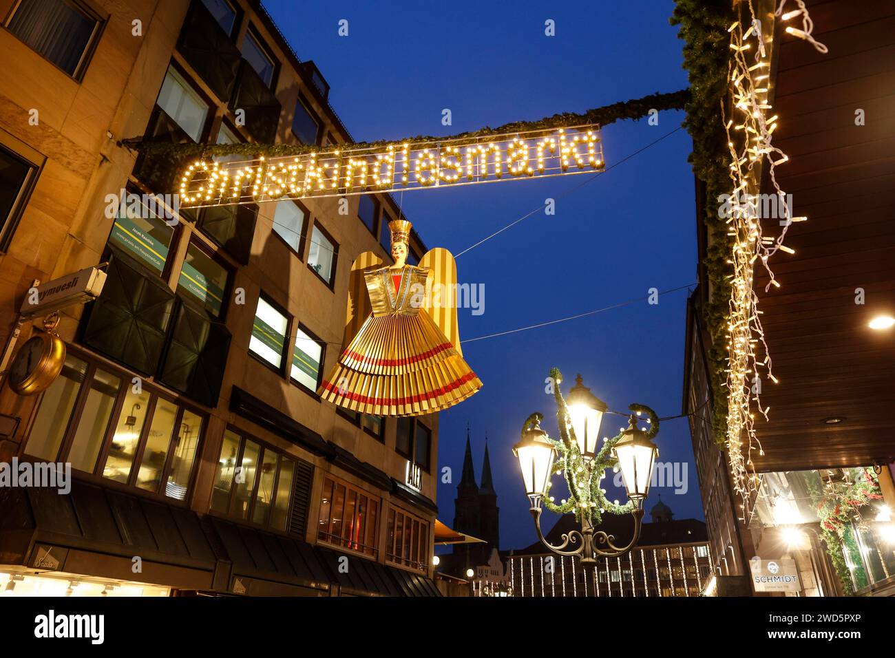 Mercatino di Natale di Norimberga, 28 novembre 2022 Foto Stock