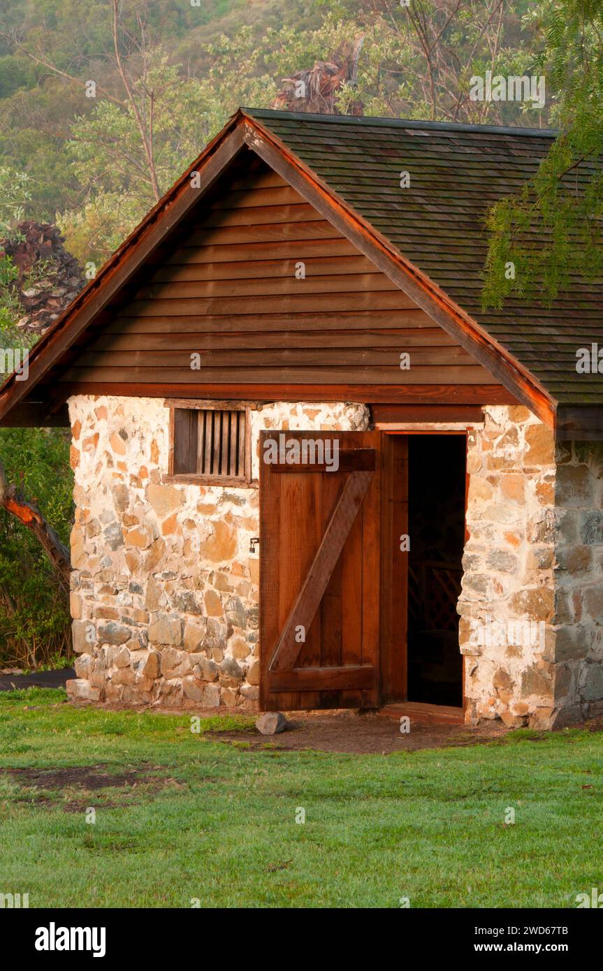 Rancho Los Penasquitos Springhouse, Los Penasquitos Canyon preservare, San Diego, California Foto Stock