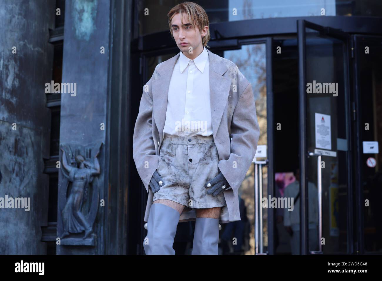 Parigi fra, Paris Fashion Week Autunno Inverno 2024, Parigi, 18.01.2024 ...