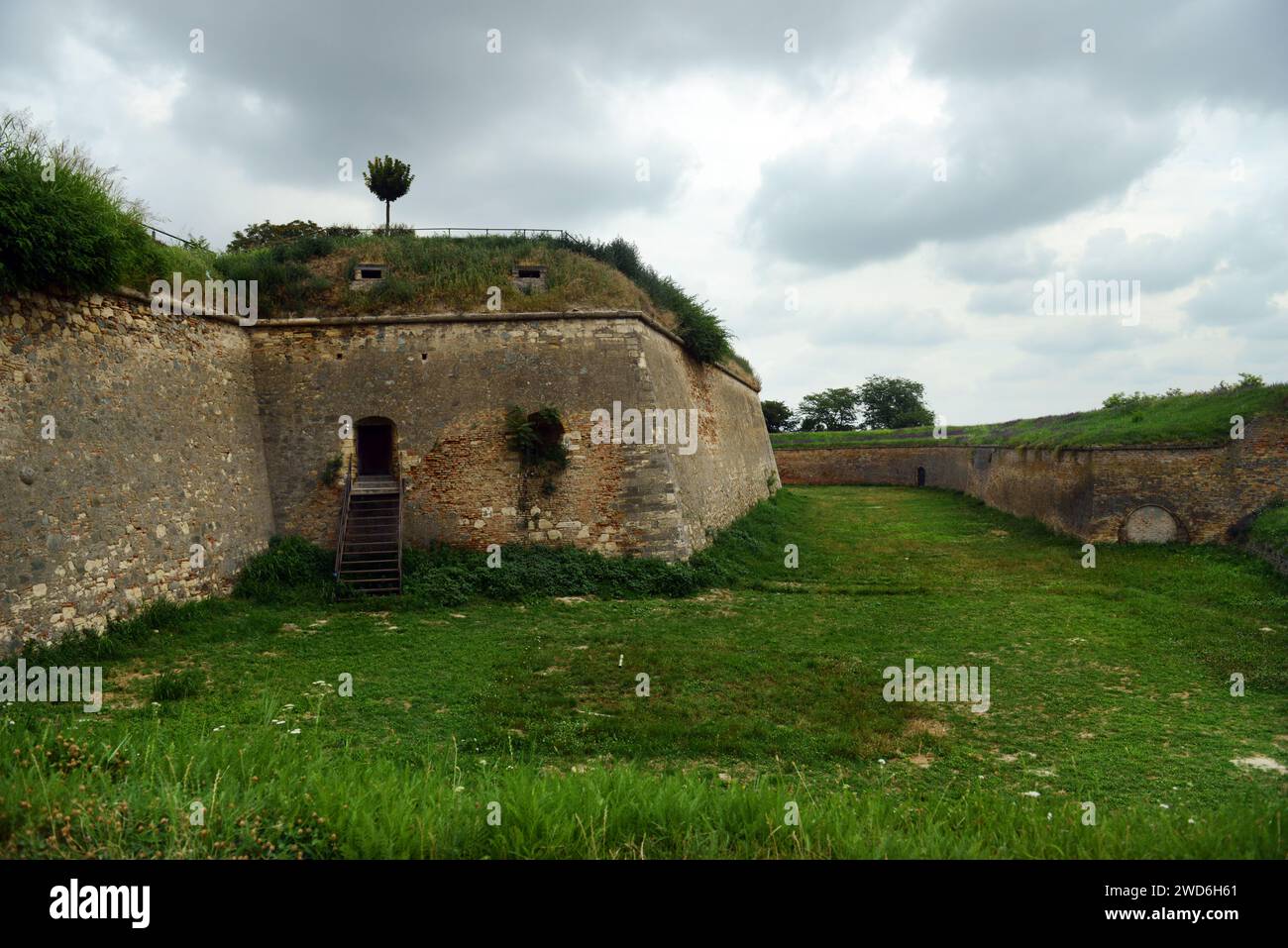 La fortezza di Petrovaradin a Novi, Sad, Serbia. Foto Stock