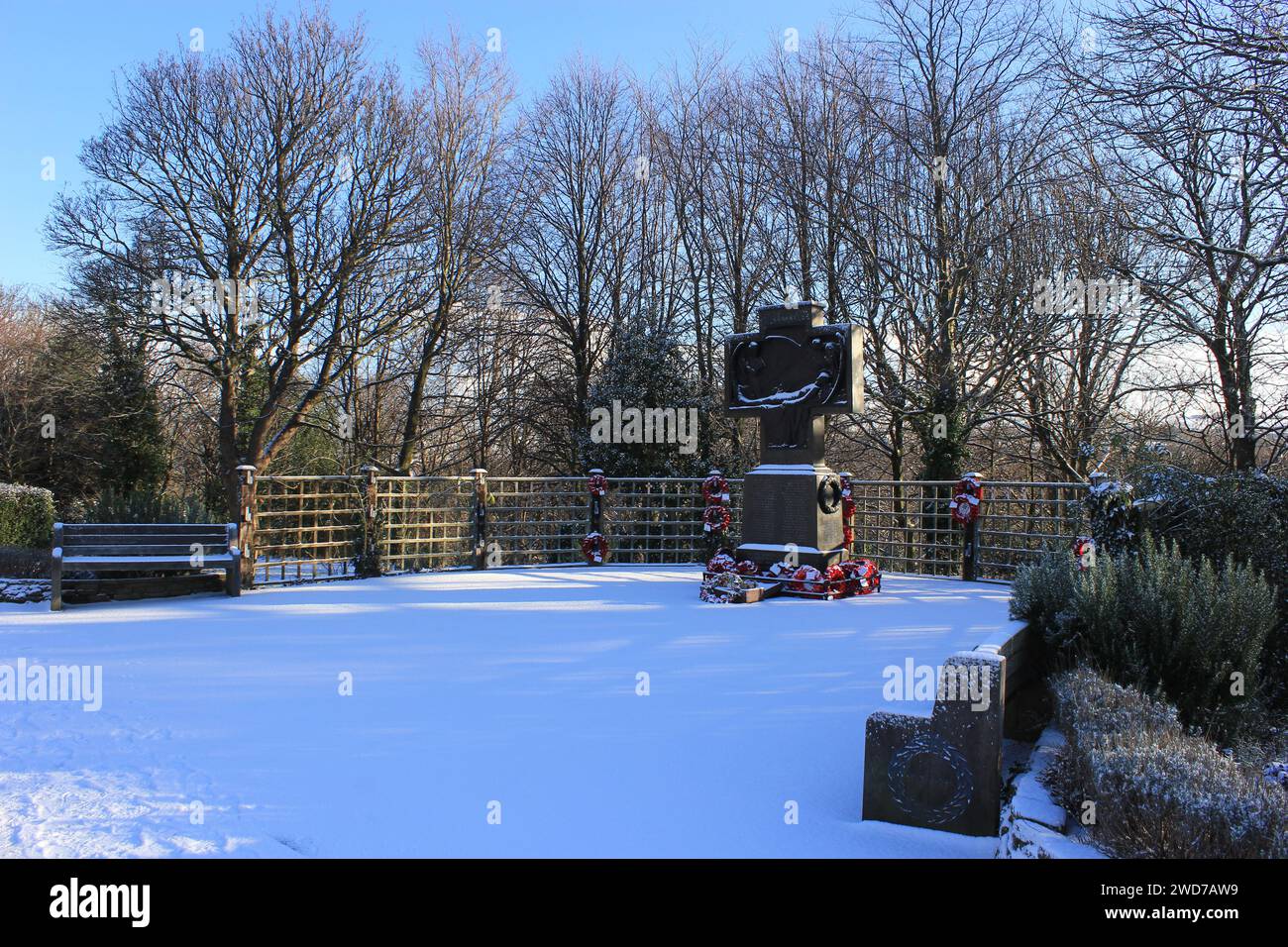 War Memorial Saltburn-by-the-Sea Foto Stock