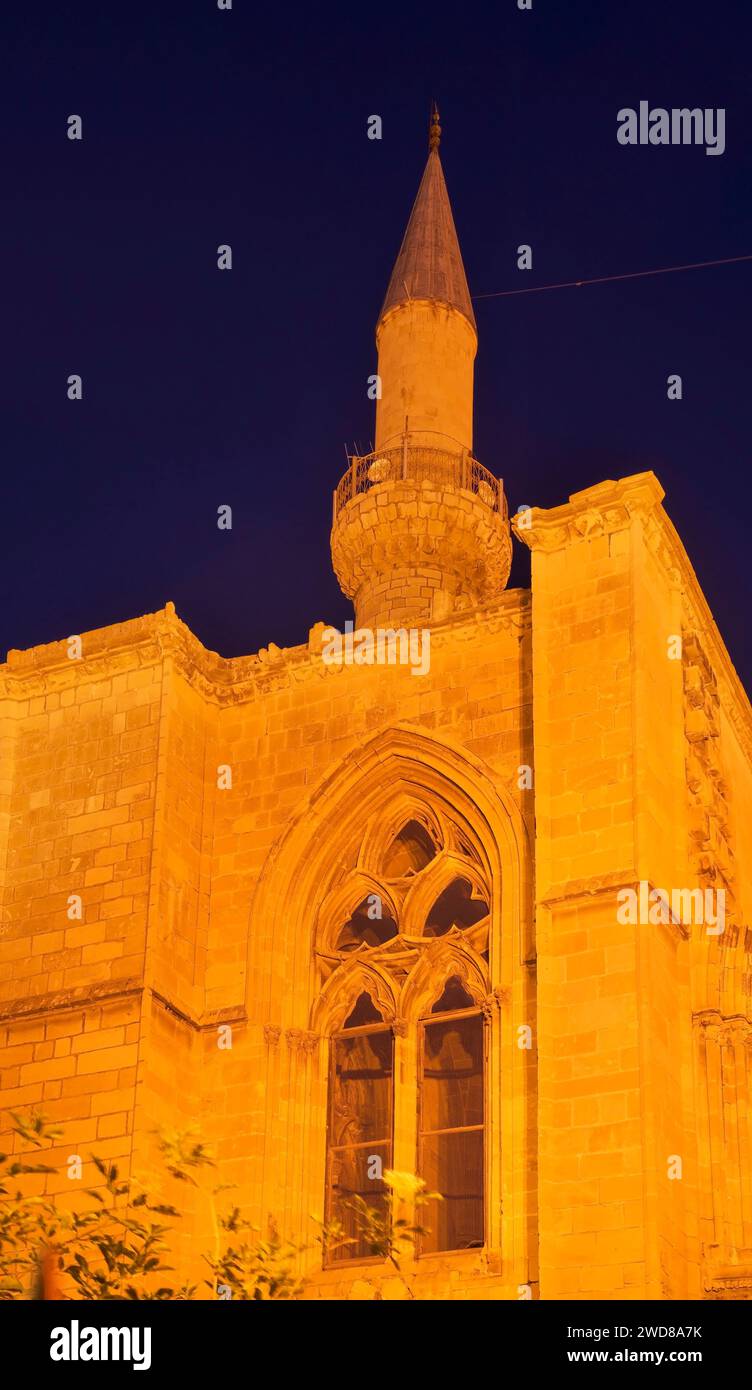 La Moschea Selimiye (St. Sophia Cattedrale) a Nicosia. Cipro Foto Stock