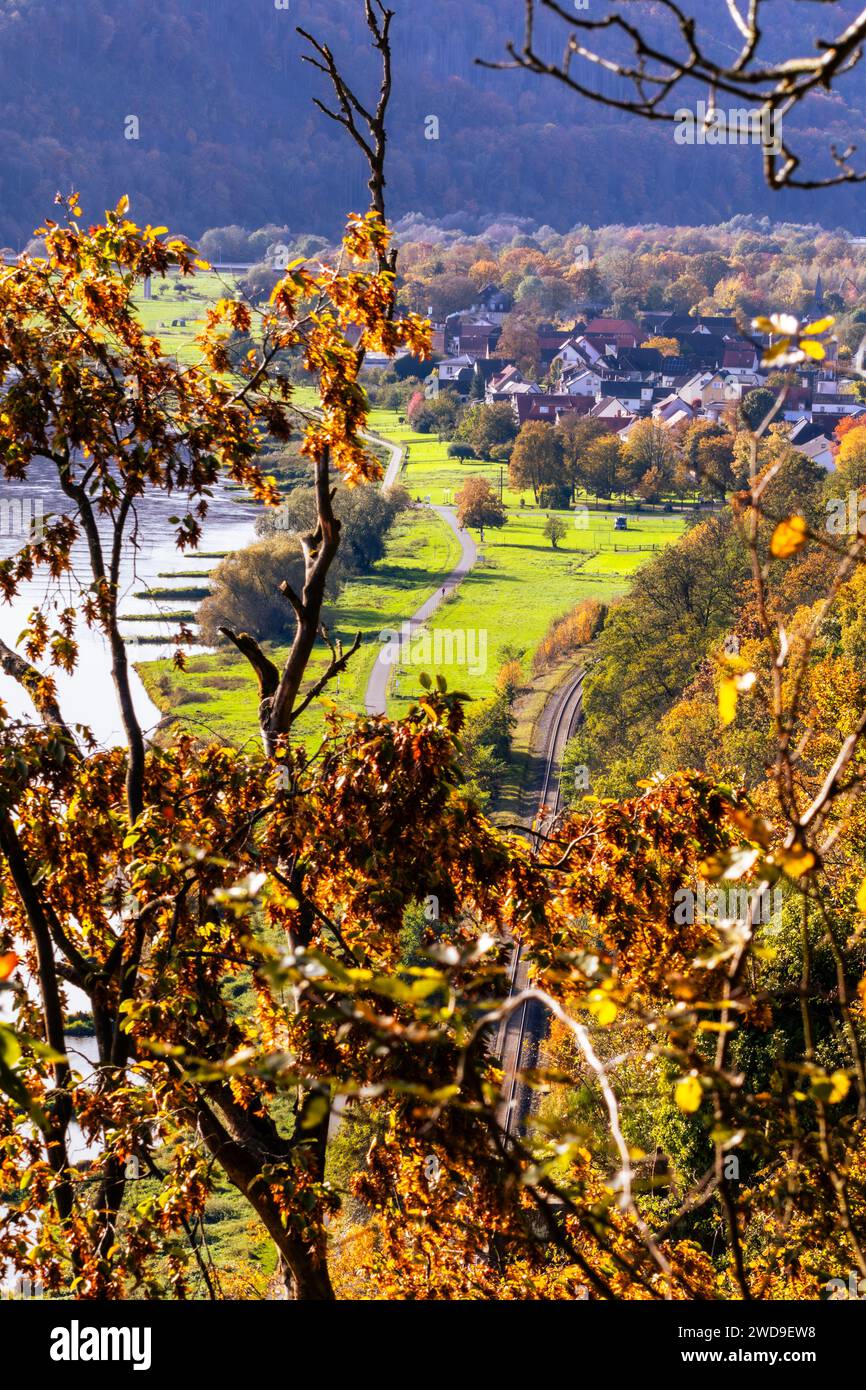 Skywalk Weser Foto Stock